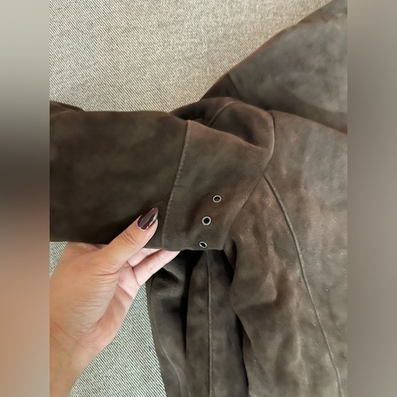 Levi's: Made & Crafted Suede Bomber Jacket - Picture 6 of 13